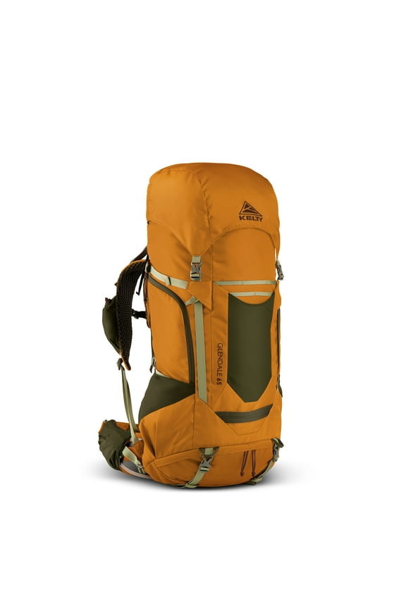 | Glendale 65L Hiking Backpack, Lightweight Outdoor Pack - Spice