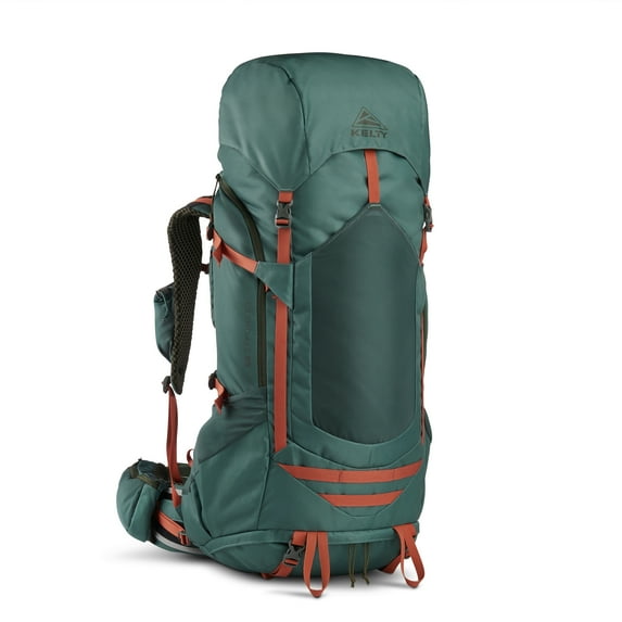 Kelty | Glendale 85L Hiking Backpack, Lightweight Outdoor Pack - Green/Gingerbread
