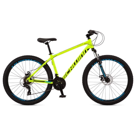 Schwinn High Timber ALX Mountain Bike, 27.5-Inch Wheel, 21 Speeds, Yellow