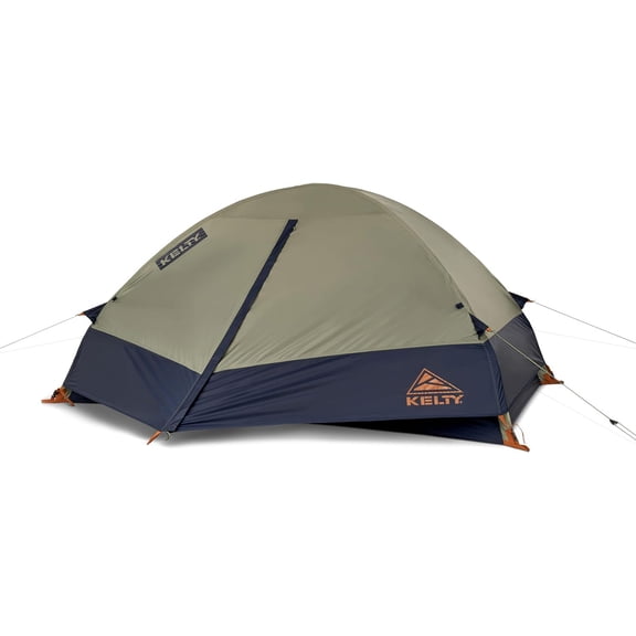 Kelty Late Start Backpacking Tent  Lightweight Two Man Camping Tent Shelter with Quickcorners, Aluminum Poles,Waterproof Poly Fly, Updated for 2024
