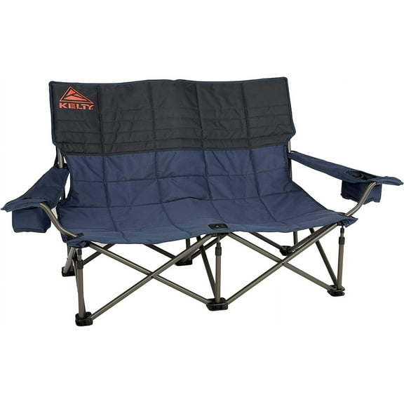 Kelty Low-Love Seat Camping Chair - Portable Folding Chair for Festivals Camping and Beach Days