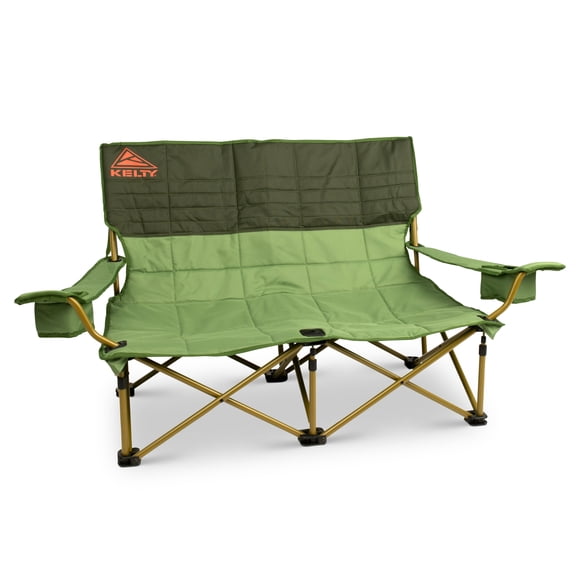Kelty | Low-Loveseat 2P, Dill/Duffle - Comfortable & Sturdy for Relaxing Outdoors