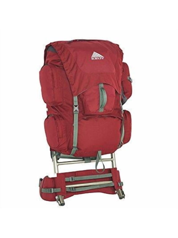 | Trekker 65L Backpack, Hiking and Camping Pack - Garnet Red