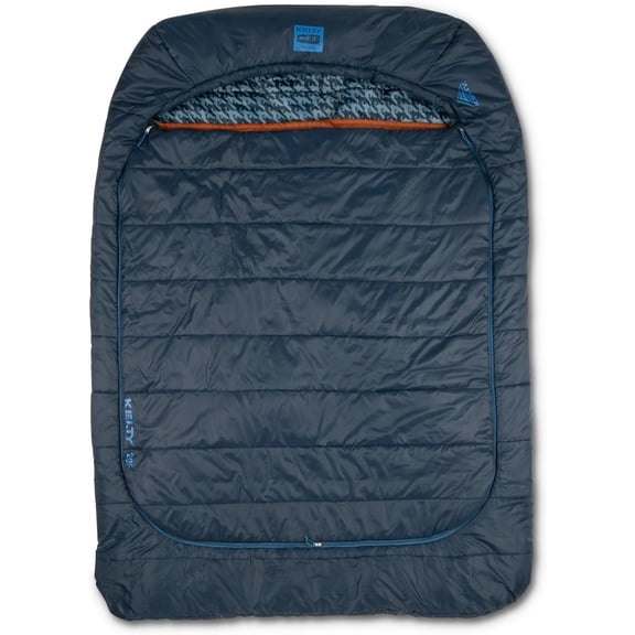 Kelty Tru.Comfort Doublewide 20 Degree Sleeping Bag – Two Person Synthetic Camping Sleeping Bag for Couples & Family Camping