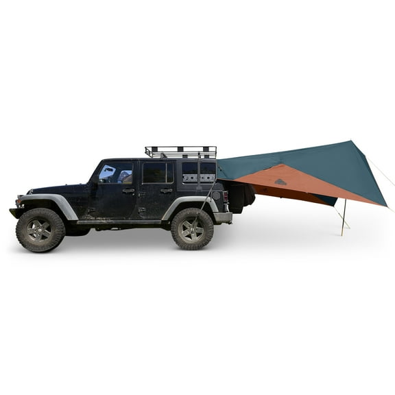 Kelty | Waypoint Tarp Reflecting Pond/Gingerbread - Lightweight and Durable Overlanding Tarp