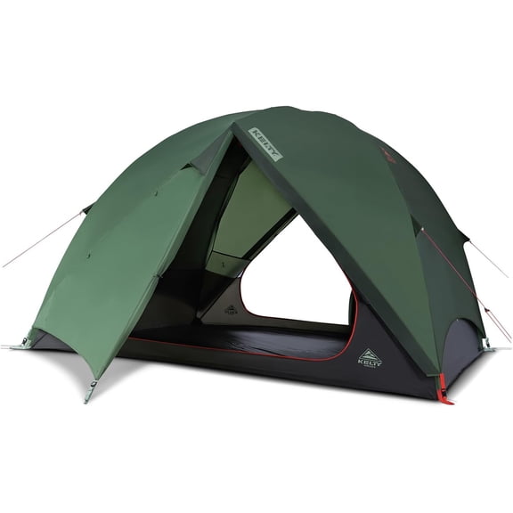 Kelty Wireless Freestanding Camping Tent, 2 4 or 6 Person Size, Huge Interior and Peak Height, Intuitive Easy to Pitch, Color Coded Setup