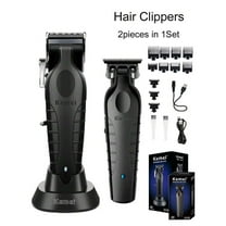 Kemei 2pieces Clippers Kemei 2296 Barber Cordless Hair Trimmer