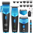thumbnail image 1 of Kemei 8534 Professional Cordless Hair Clipper for Men, Beard Trimmer Kit with T Blade, Barber Set, 1 of 7