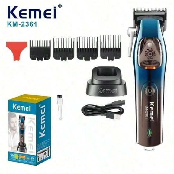 Kemei KEMEI Km-2361 DLC 10000rpm Rechargeable Hair Trimmer Hair Trimmer Hair Cut Machine Clipper