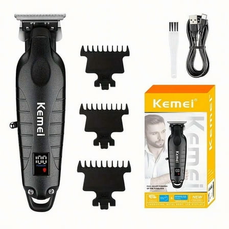 Kemei KEMEI New Design Hair Cutter Machine Best Brand Km-2293 Fast Charging Barber Machine Blades Hair Cutter