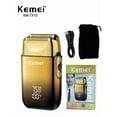 thumbnail image 1 of Kemei Kemei KM-TX10 Men's Shaver For Daily Use  Usb Rechareable Foil Blades Razor Fast Charging Professional Beard Remove Machine Bald Head Hair Cuttting Machine Father Birthday Gift, 1 of 11