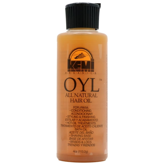Kemi OYL All Natural Hair Oil, 4 Oz., Pack of 3