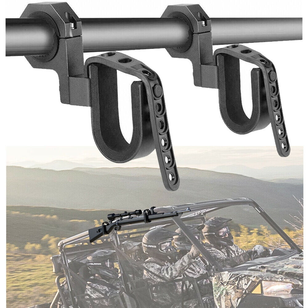 Kemimoto 1.75 2 Gun Holder Grip Mount Rack Compatible with ATV