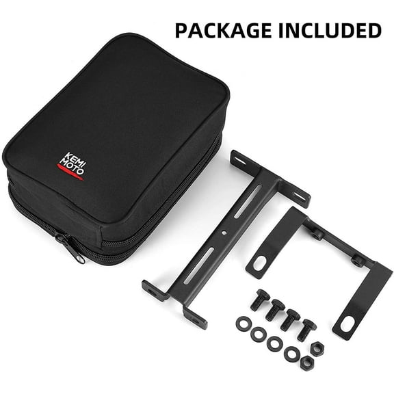 Kemimoto Armrest Console Storage Bag for 2014-2022 Polaris RZR 900/900 S / 1000/1000 S / 1000 XP/XP 1000 Turbo