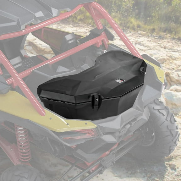 Kemimoto Bed Trunk Storage Rear Rack Cargo Box Compatible with Can am Maverick X3 Outlander Renegade 715004778