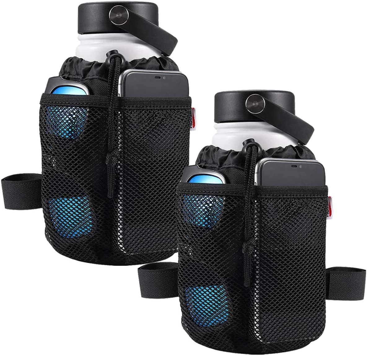 32 oz Water Bottle Holder Carrier with Adjustable Shoulder Strap – Kemimoto