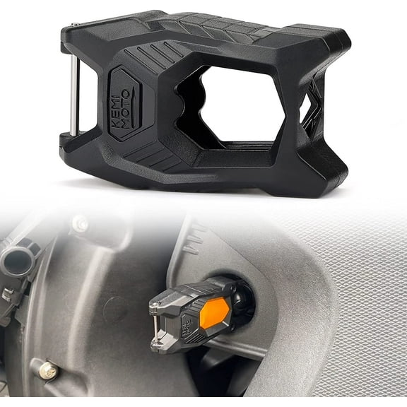 Kemimoto Key Holder Compatible with Can-am Ryker Outlander Sporty Ignition Key Cover Fob Holder Key Shell Accessories