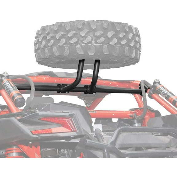 Kemimoto Spare Tire Carrier Holder Compatible with Can Am Maverick X3 Max Turbo RR 2017-2022