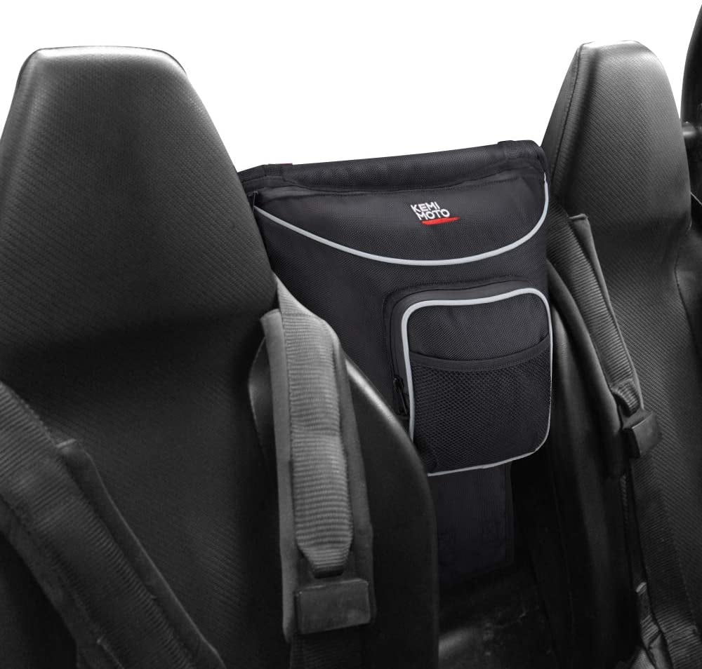 Kemimoto UTV Cab Pack Center Seat Bag Compatible with Polaris RZR XP 1000 Turbo S 900 570 800 2014-2022