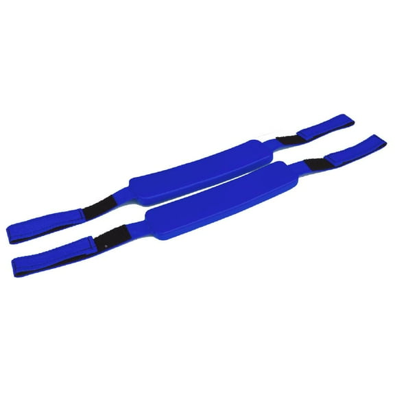 Kemp USA 10" Royal Blue Head Immobilizer Replacement Straps Pair