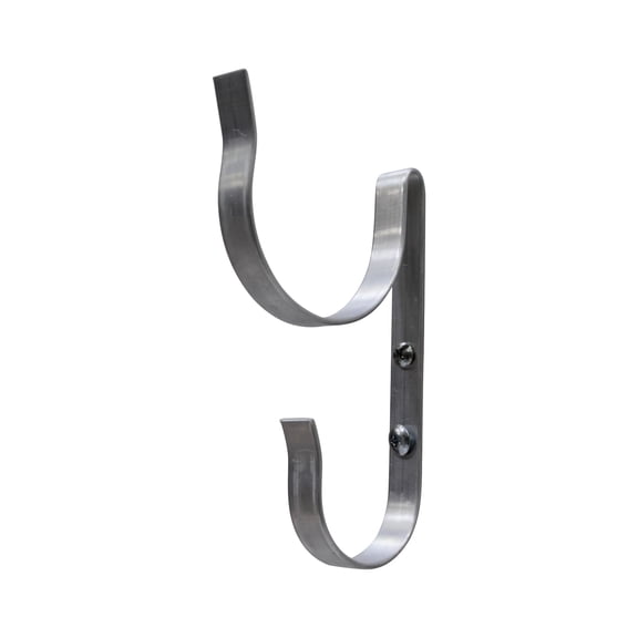 Kemp USA 10" Silver Standard Rescue Throw Line and Buoy J Hook Mount Bracket