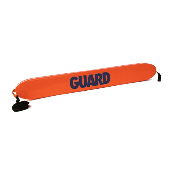Kemp USA 4' Orange, Blue, and Black Outdoor 50-Inch Rescue Tube with Guard Logo