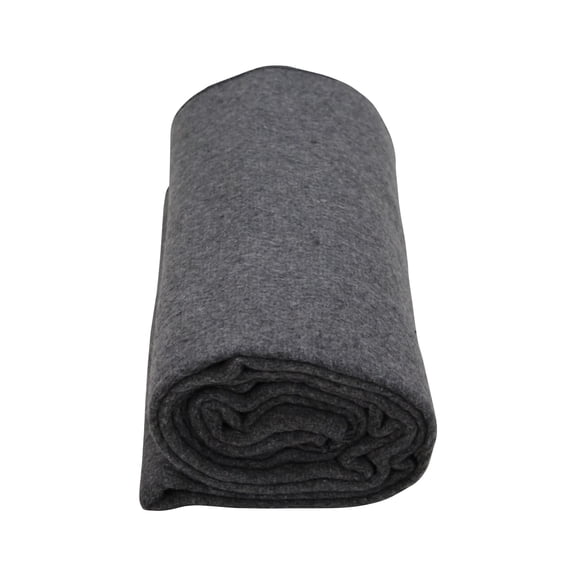 Kemp USA 60-Inch Gray Multi-purpose First Aid Kemp Wool and Synthetic Fiber Blanket
