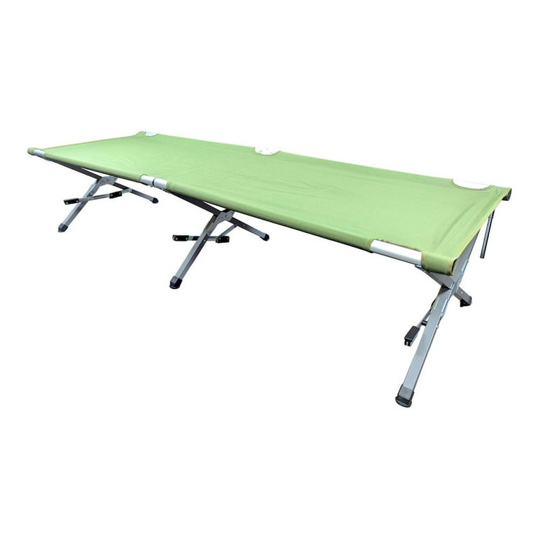 Kemp USAA Aluminum Military and Camping Portable Folding Cot