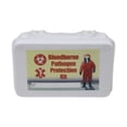 thumbnail image 1 of Kemp USA 10" White and Red Bloodborne Pathogen Kit in Generic Plastic Case, 1 of 2
