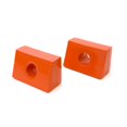 thumbnail image 1 of Kemp USA 9.5" Orange Kemp USA Multipurpose Replacemtent Pillows for Head Immobilizer - Pair, 1 of 1