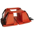 thumbnail image 1 of 16" Tangerine Orange and Black Scoop Stretcher Head Immobilizer, 1 of 2