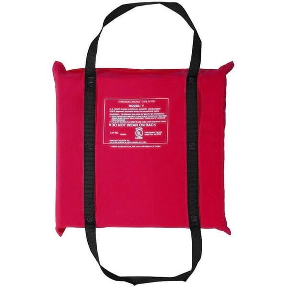 Kemp USA 16" Red, Black, and White Marine Sports and Boat Accessories Kemp USA Throwable Foam