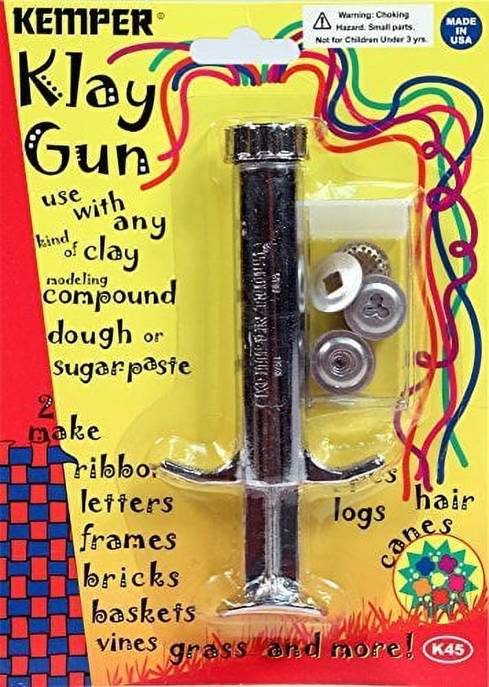 Kemper K45 Clay Extruder Gun with 19 Shape Discs!