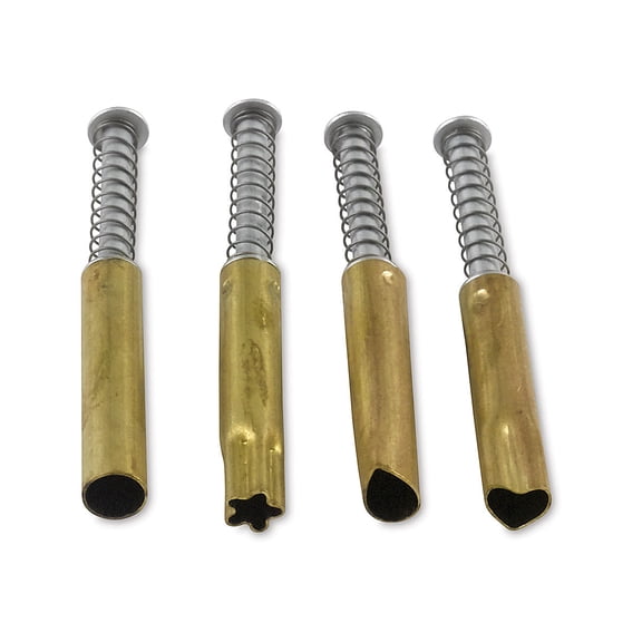 Kemper Pattern Cutters - Set of 4, 3/16", Assorted Shapes