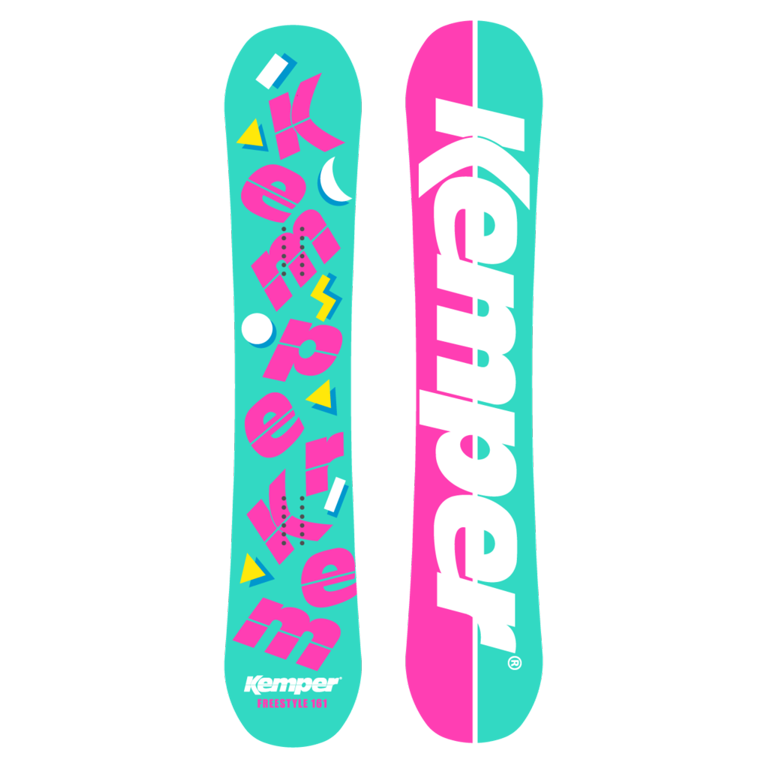 Kemper Snowboards 1988/1989 Men's Freestyle 161cm - Walmart.com