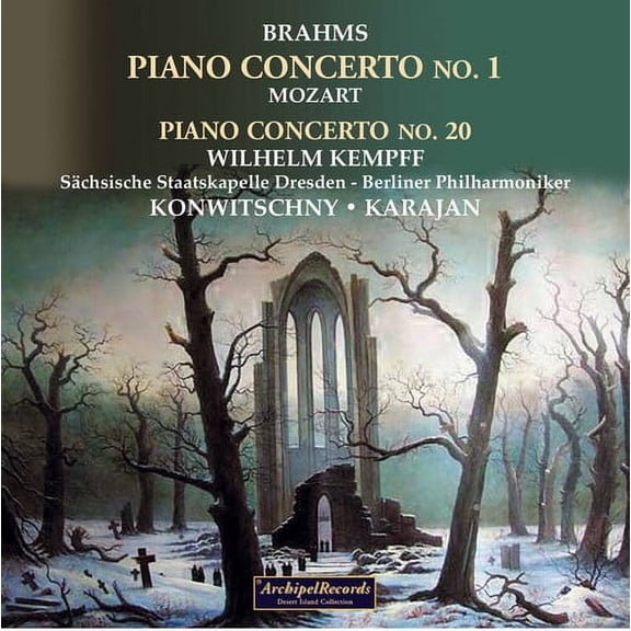Kempff / Brahms / Mozart / Berlin Phil / Karajan - Piano - Music & Performance - CD