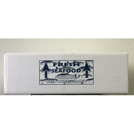 40lb Insulated Styrofoam Fish Box Shipping Container for Perishables