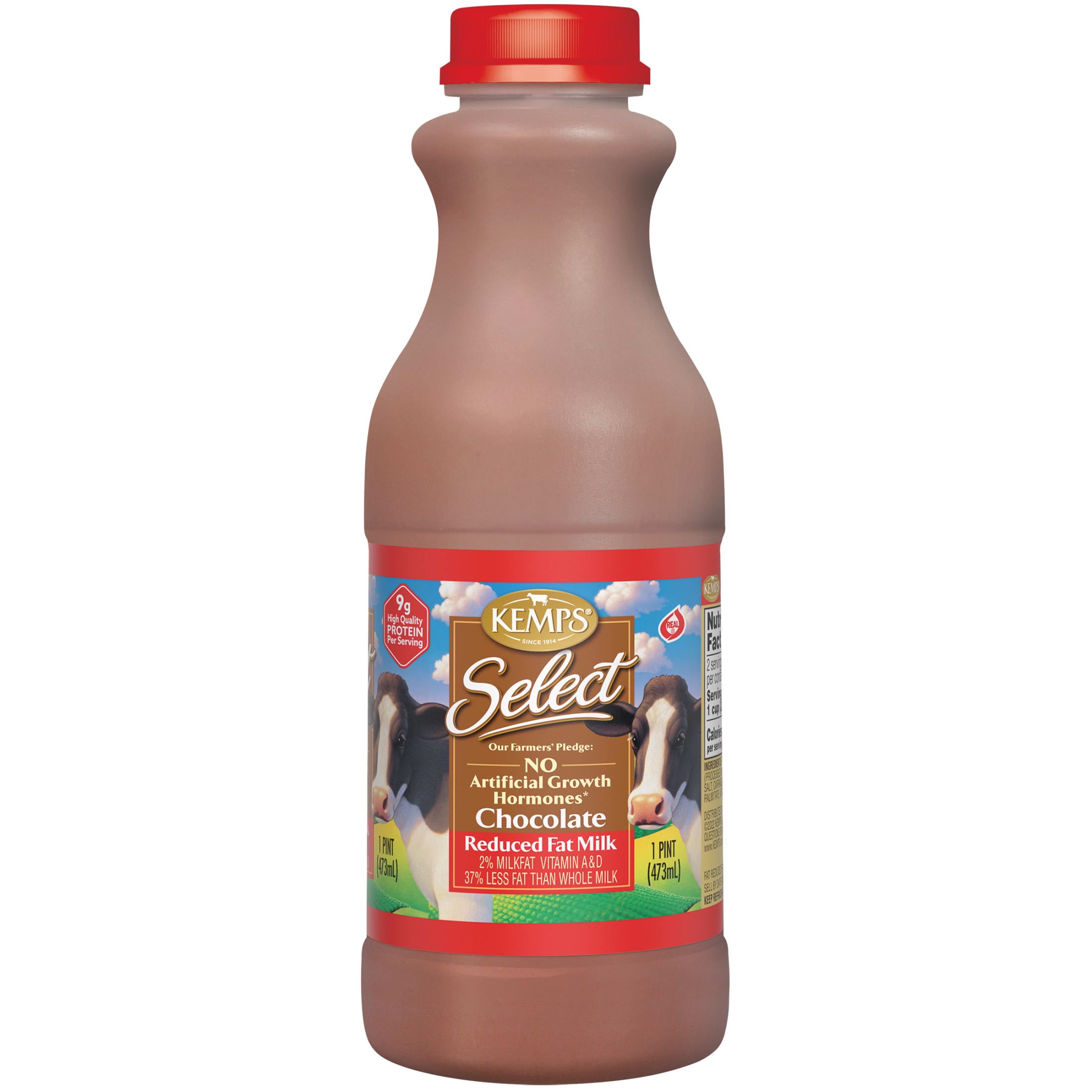 Kemps Select 2% Chocolate Milk - 16 fl oz