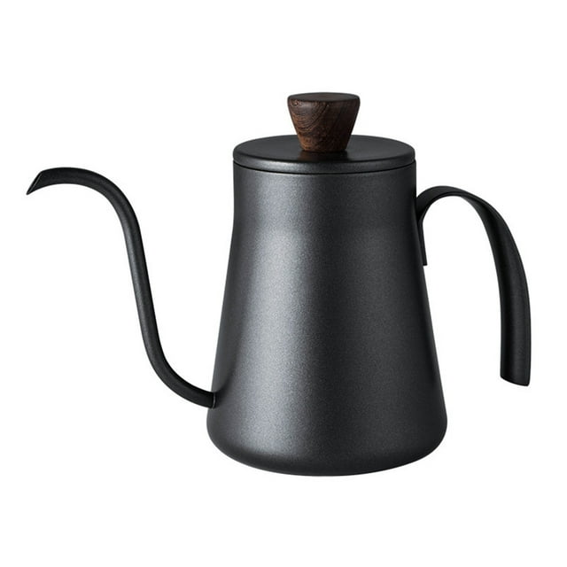 Kemweao 400ml Mini Stainless Steel Thicken Coffee Dripper Pot Kettle Home Kitchen Gadget