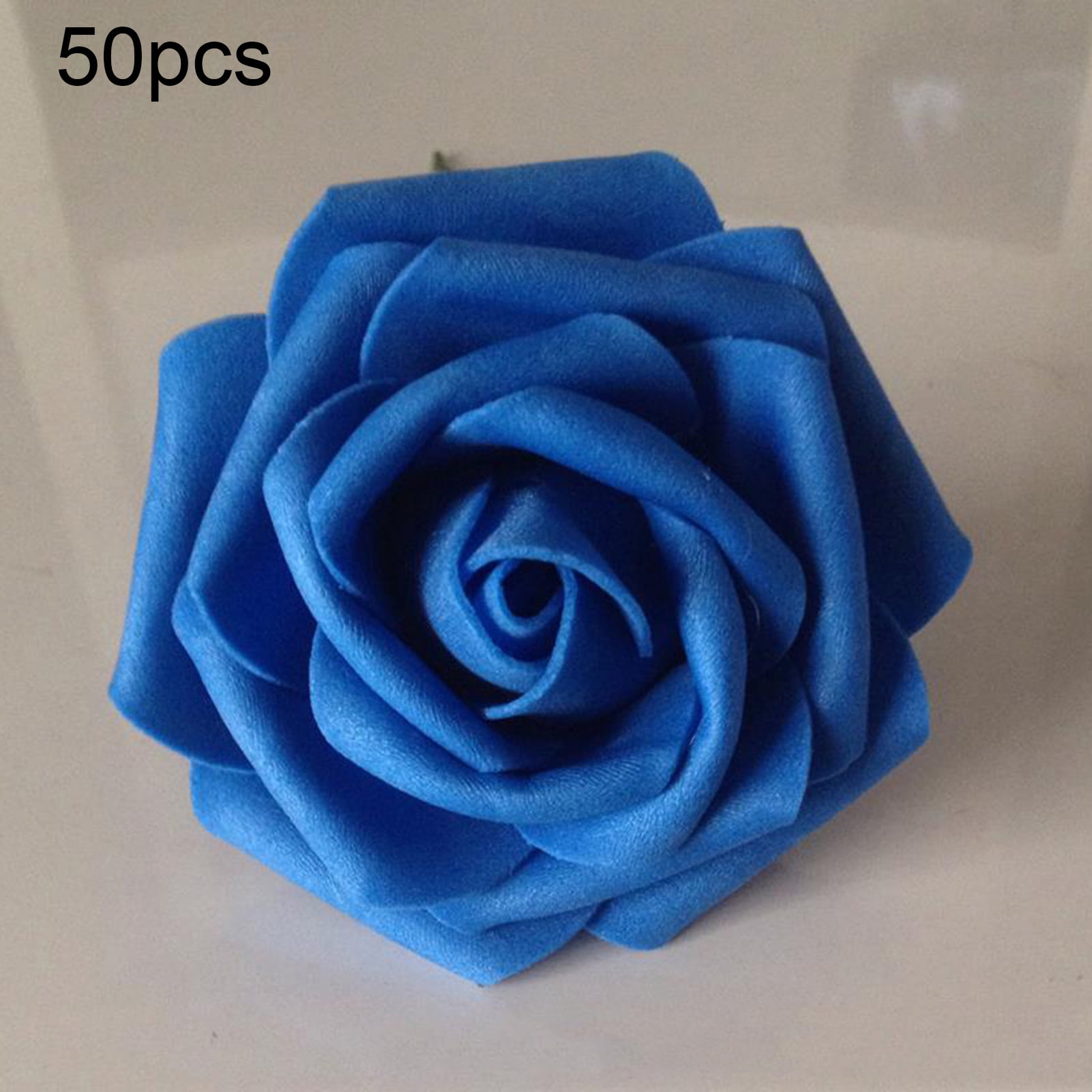 Kemweao 50Pcs Fake Foam Roses Artificial Flowers Wedding DIY Bridal ...