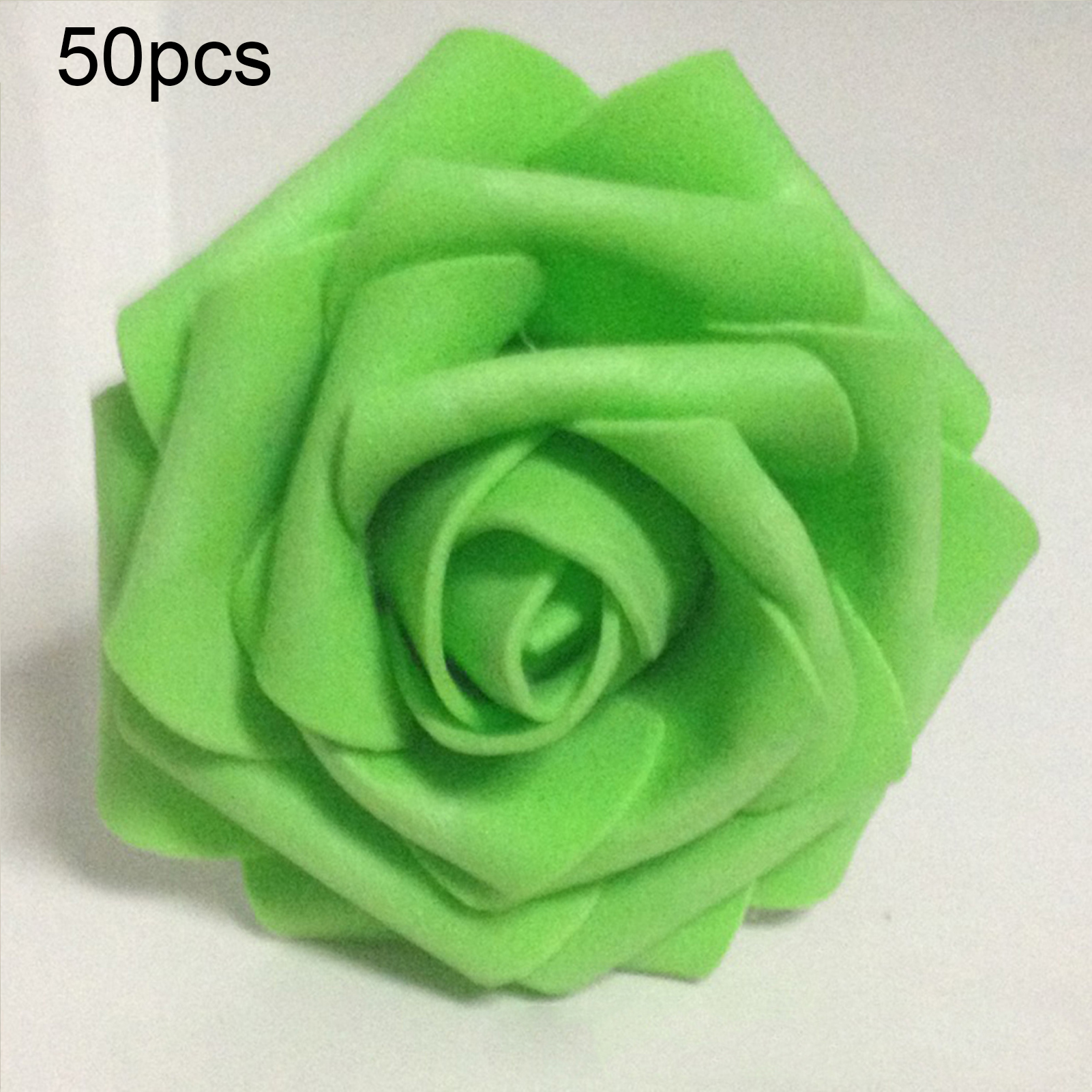 Kemweao 50Pcs Fake Foam Roses Artificial Flowers Wedding DIY Bridal ...