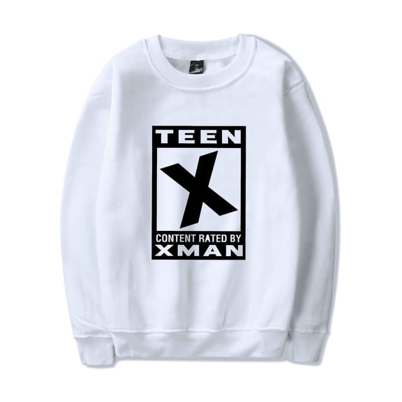 Ken Carson A Great Chaos Merch Long Sleeve Crewneck Sweatshirt X Teen New Logo Merch Sweatshirts For Rapper Men Women