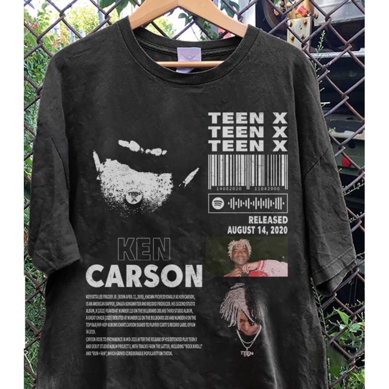Ken Carson Album Teenx Shirt Bootleg Inspired Merch Retro 90S 