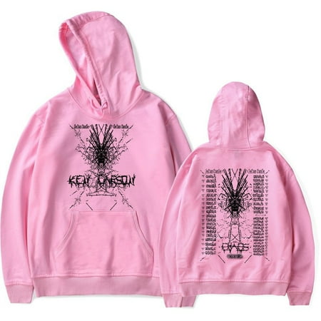 Ken Carson Chaos World Tour 2024 Hoodie Fashion Pullover Hip Hop Style Sweatshirt