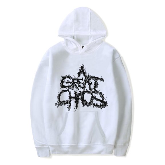 Ken Carson Merch Hoodie A Great Chaos AGC Logo Merch Hoodies Rapper Mens Women Long Sleeve Pullover Streetwear