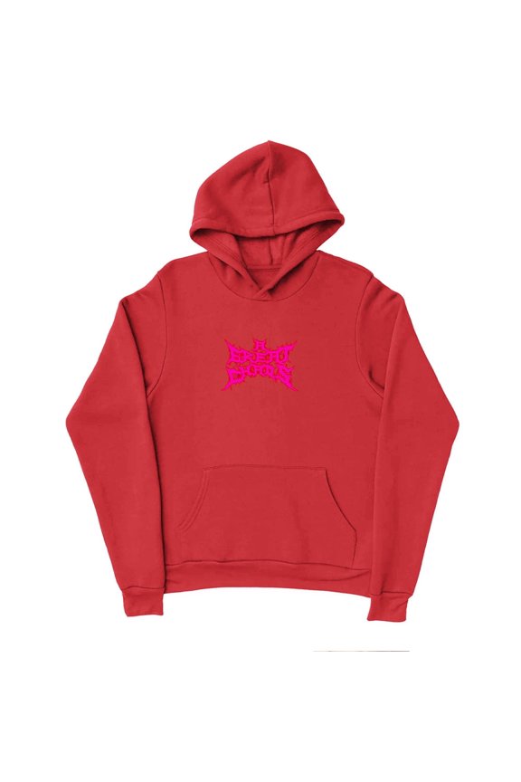 Ken Carson Merch Hoodie AGC Pink Logo Hoodies LiveChaos Tour Women Mens Rapper Hip Hop Pullover Hooded Sweatashirt