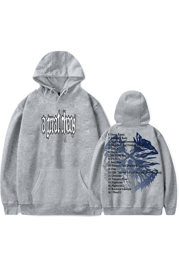 Merch Hoodie Album A Great Chaos AGC Hoodies Unisex Rapper Streetwear Pullover