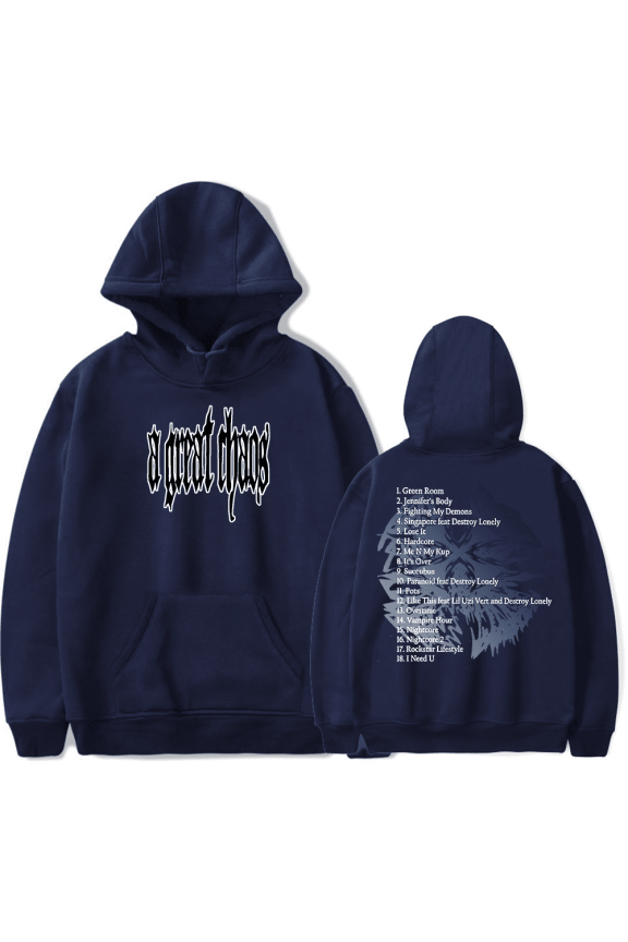 Merch Hoodie Album A Great Chaos AGC Rapper Streetwear  Men WomenHoodies Pullover