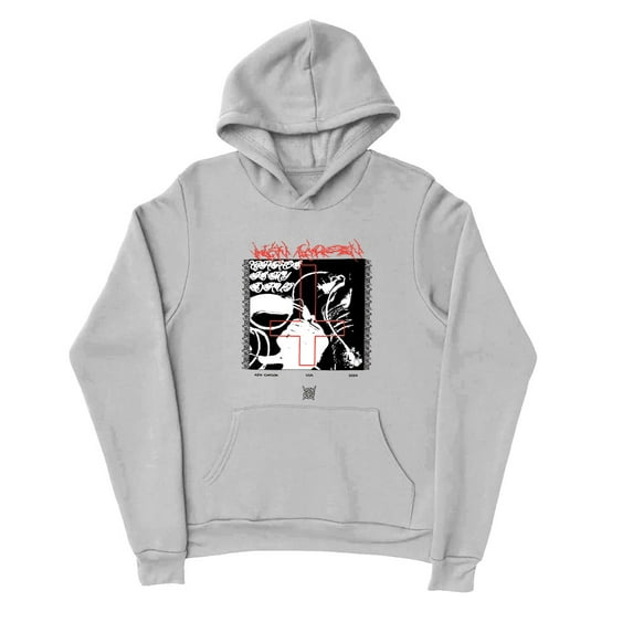 Ken Carson Merch Hoodie LiveChaos Long Sleeve Rapper Pullover For Fans Men Women Hooded Sweatshirt