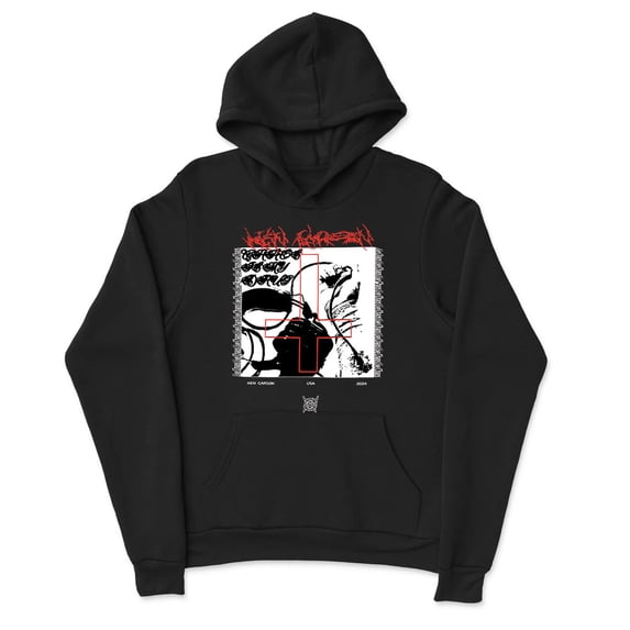 Ken Carson Merch Hoodie LiveChaos Long Sleeve Rapper Pullover For Fans Men Women Hooded Sweatshirt